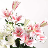 3 Heads Artificial Lily Flower 70cmH